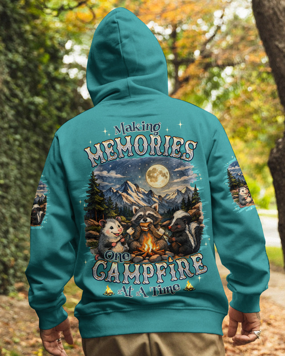 MAKING MEMORIES ONE CAMPFIRE AT A TIME ANIMALS ALL OVER PRINT - TYPQ2205261