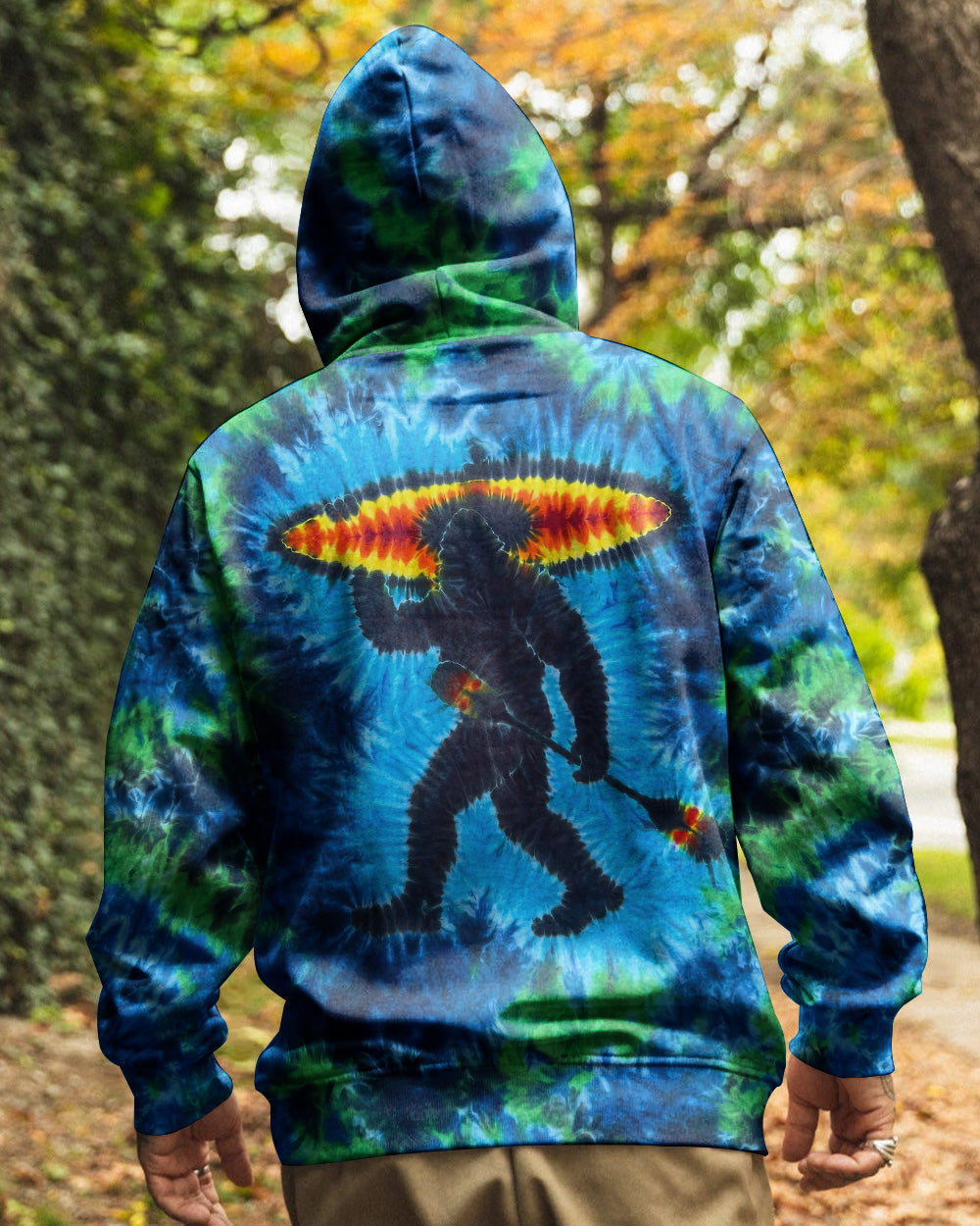 BIGFOOT SURF KAYAK SWIRL ALL OVER PRINT - RI0906262