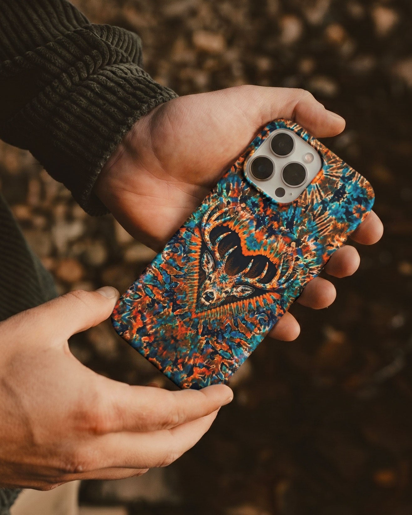 BUCK AROUND AND FIND OUT DEER HUNTING PHONE CASE - TLNO0106262