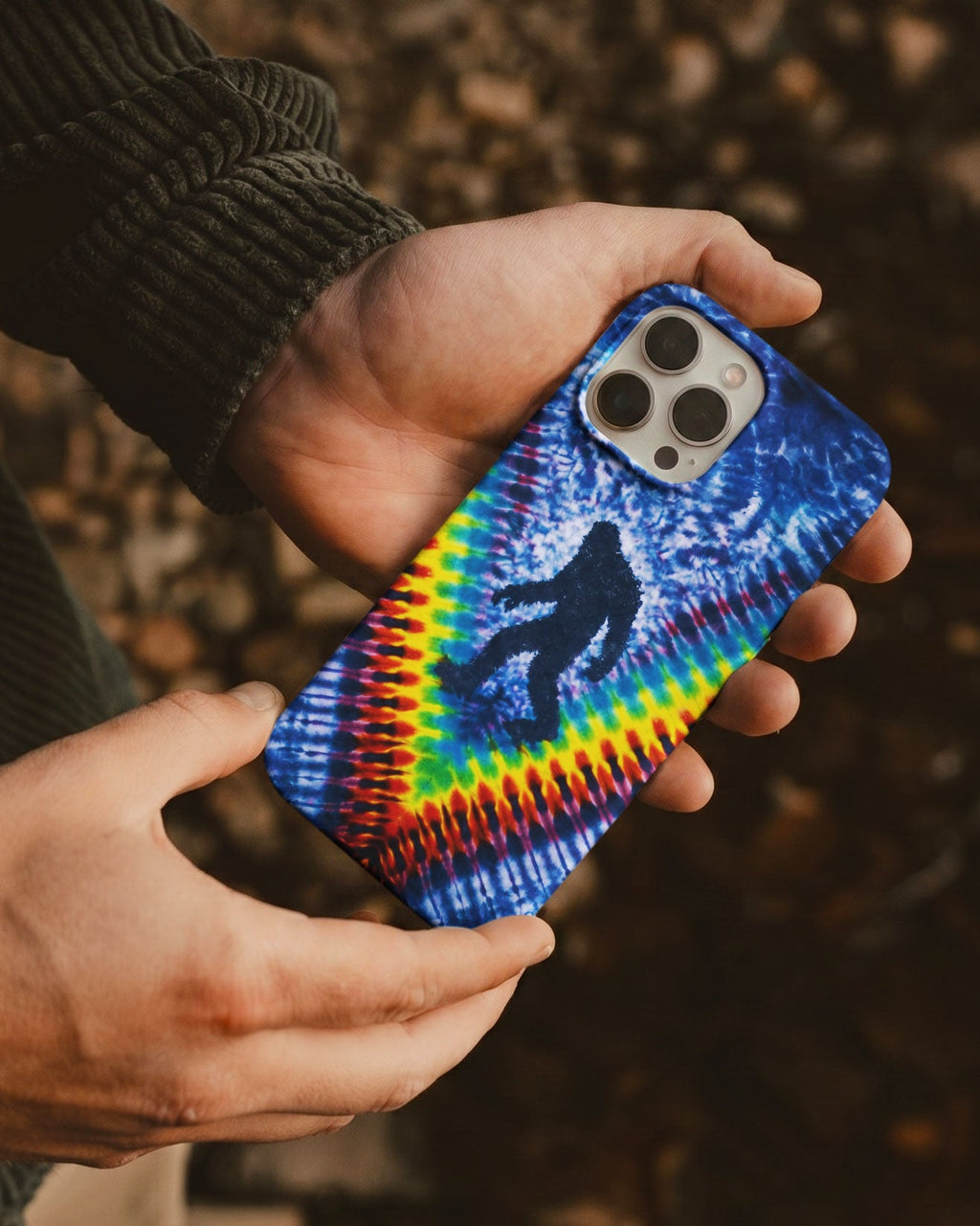 BIGFOOT V COLORFUL PATTERN PHONE CASE  - TLNO1405262
