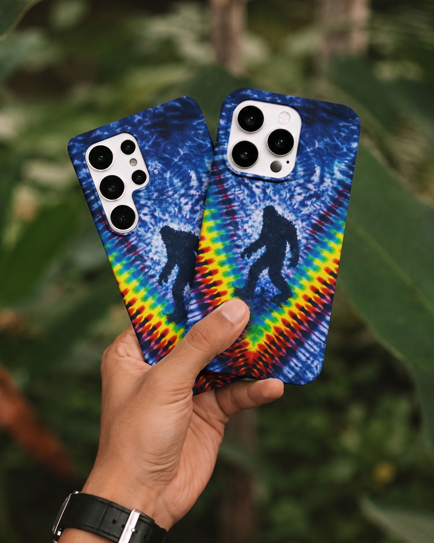 BIGFOOT V COLORFUL PATTERN PHONE CASE  - TLNO1405262