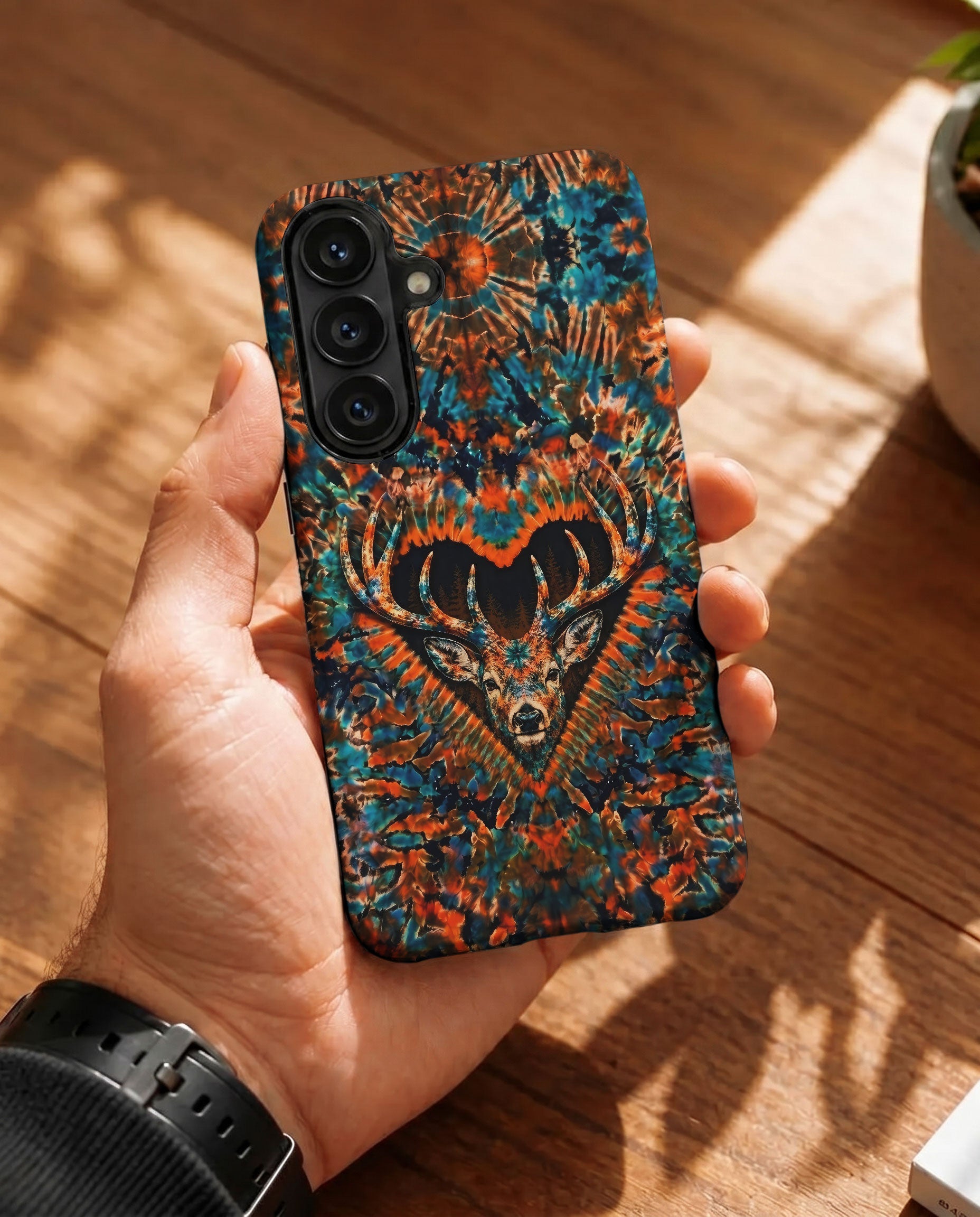 BUCK AROUND AND FIND OUT DEER HUNTING PHONE CASE - TLNO0106262
