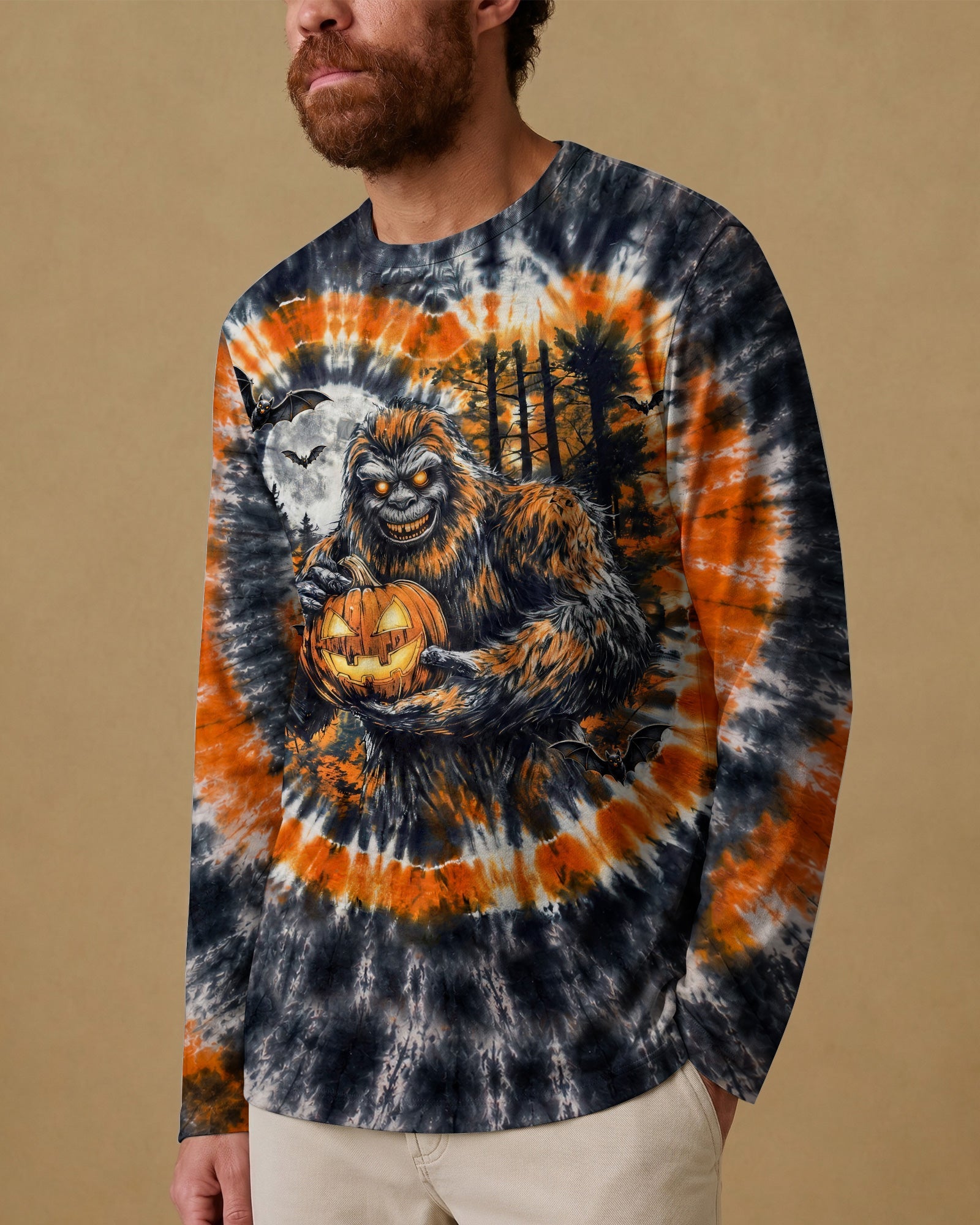 SCARY BIGFOOT HALLOWEEN ALL OVER PRINT - TLHG1707263