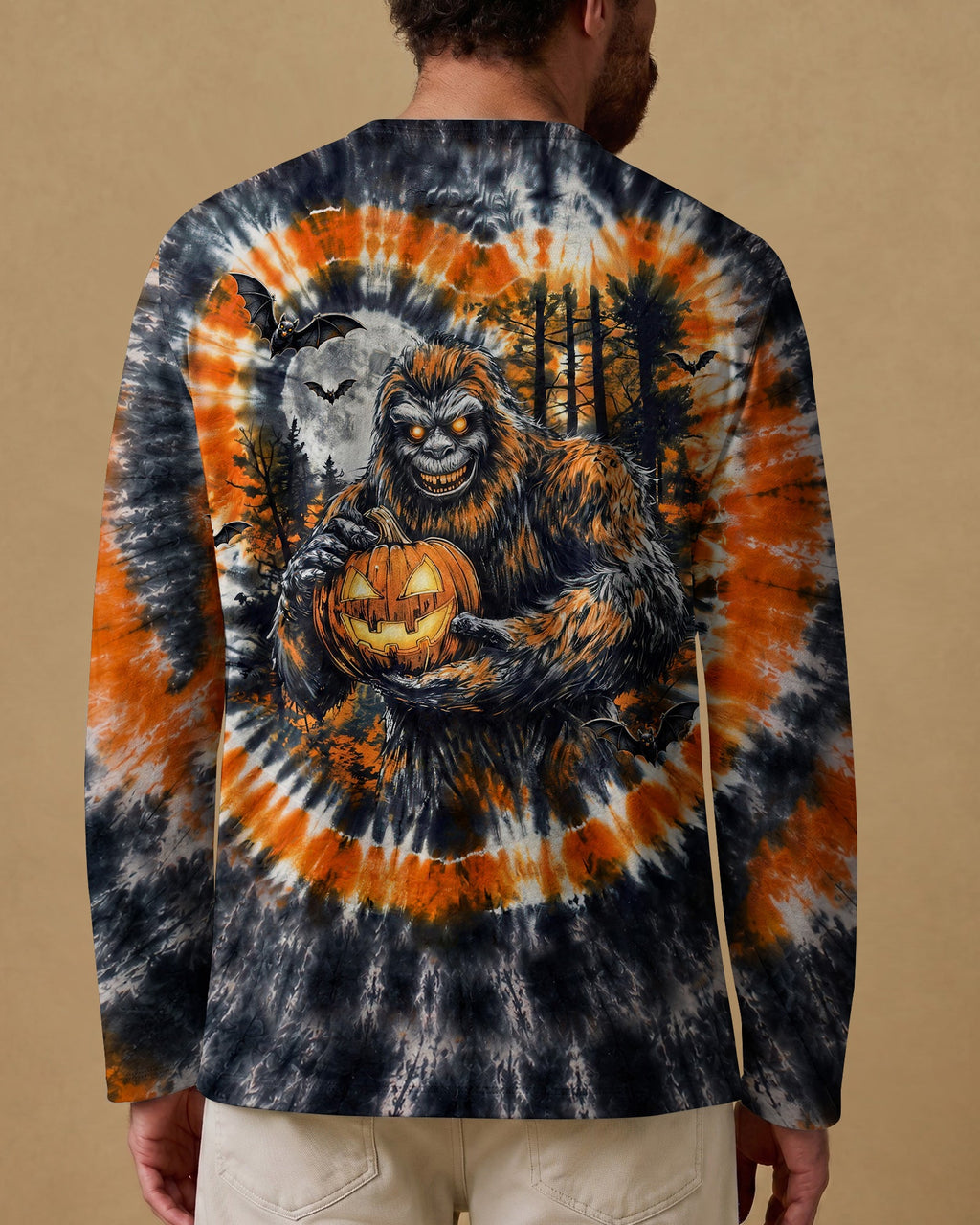 SCARY BIGFOOT HALLOWEEN ALL OVER PRINT - TLHG1707263