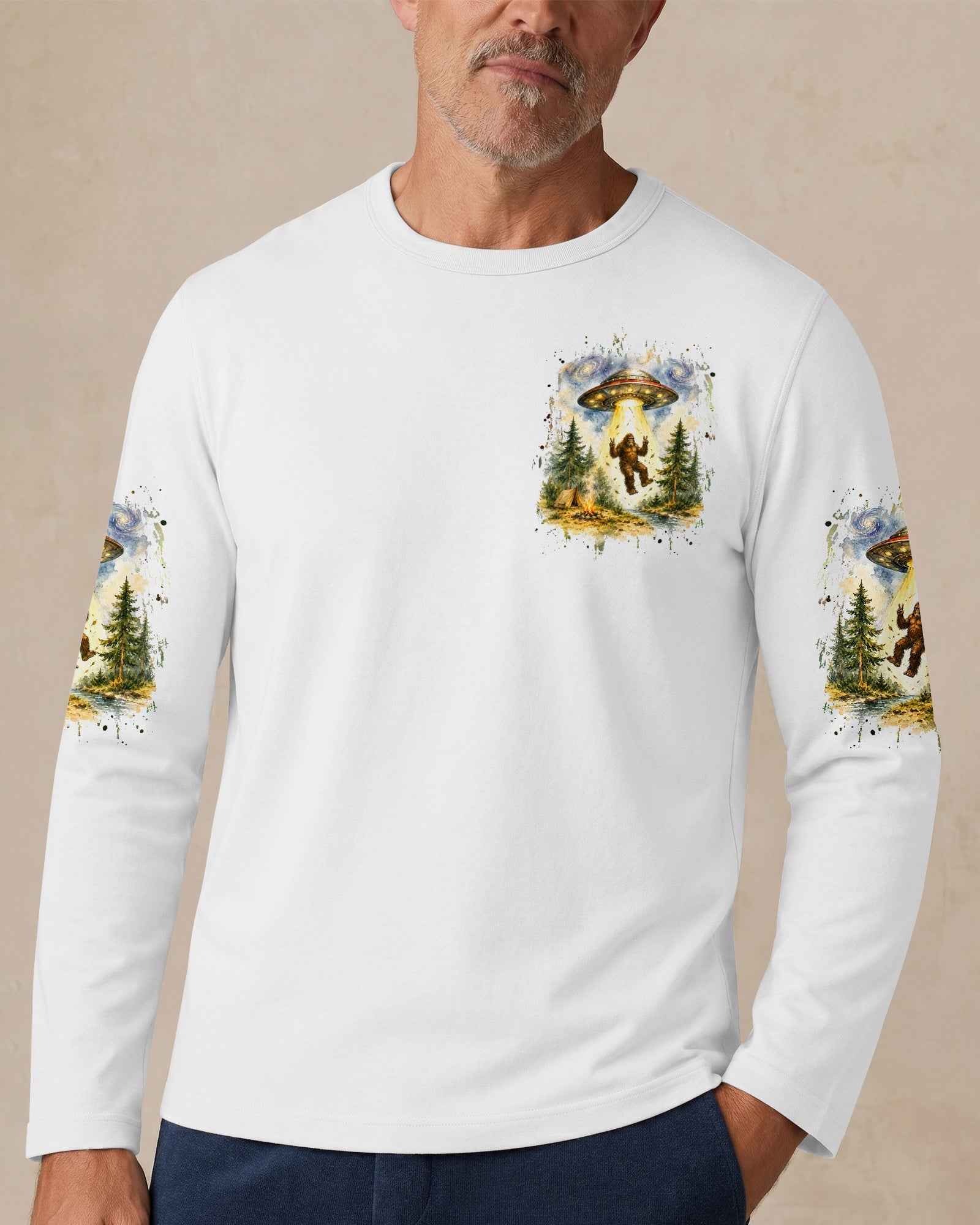 GOTTA GO VIBES ARE OFF BIGFOOT ALL OVER PRINT  - TLHG2206264