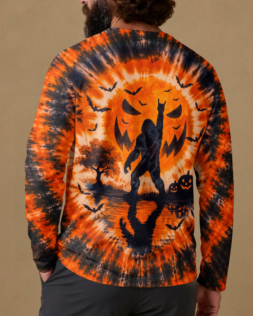 BIGFOOT MOONBURST HALLOWEEN ALL OVER PRINT - TLTW1707262