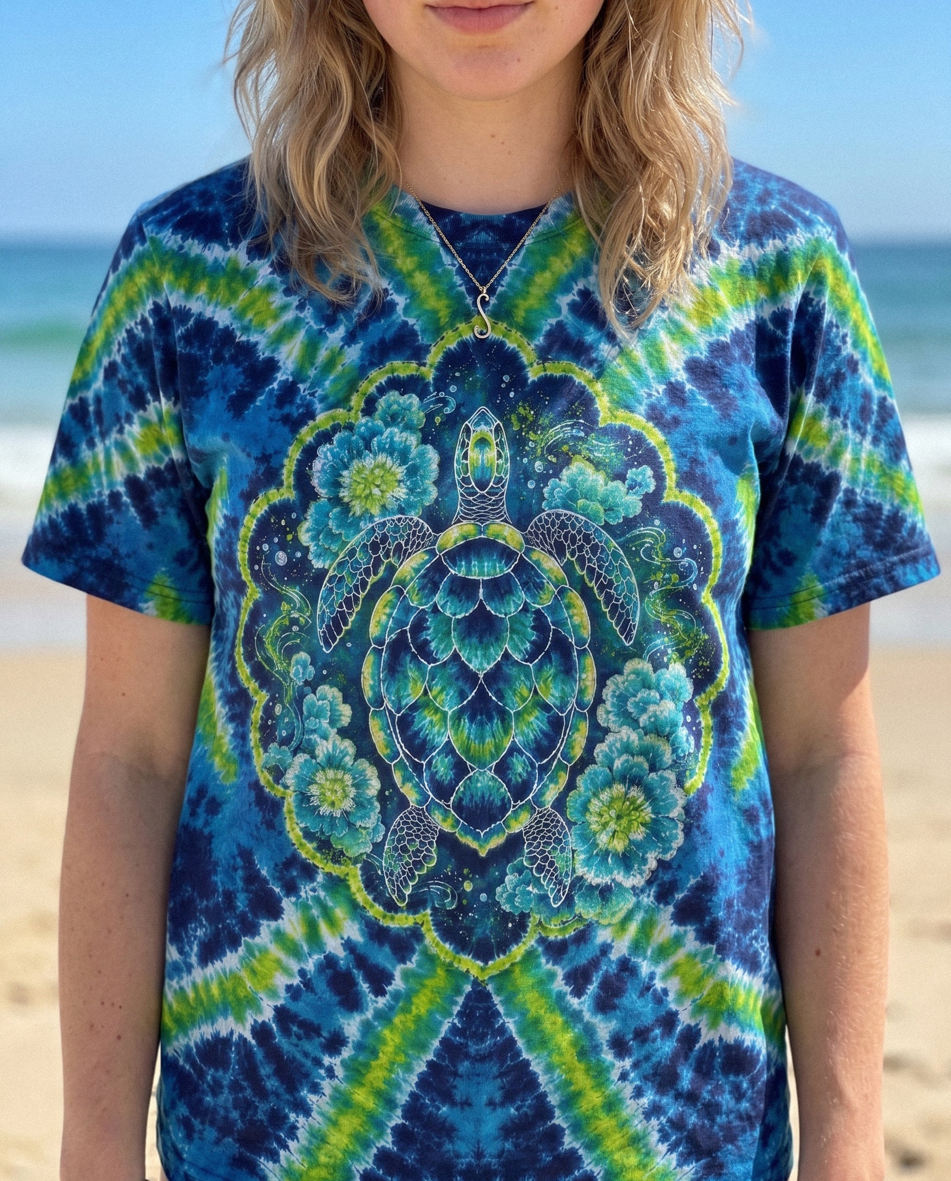 SEA TURTLE OCEAN BLOOM ALL OVER PRINT - KMTM1806263