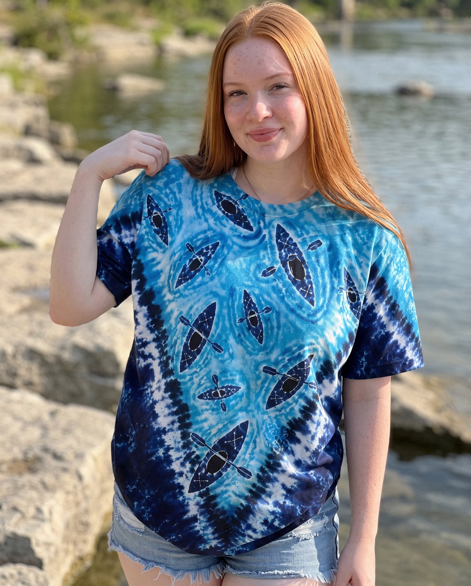 LAKESIDE KAYAK ADVENTURE ALL OVER PRINT - KMTM1007261