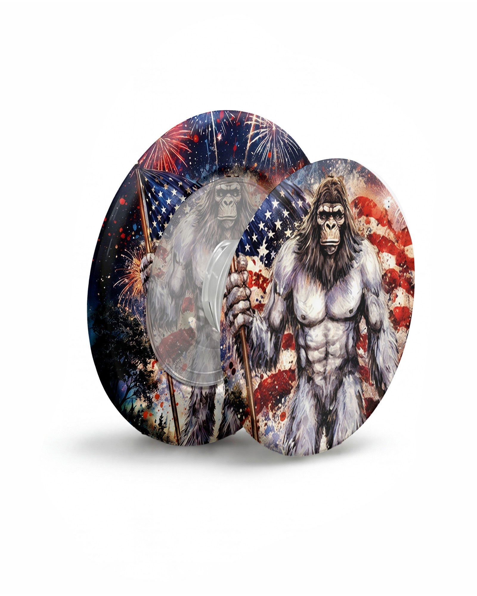 BIGFOOT FIREWORK STARS AND STRIPES MAGSAFE PHONE GRIP  - TLNO1905262
