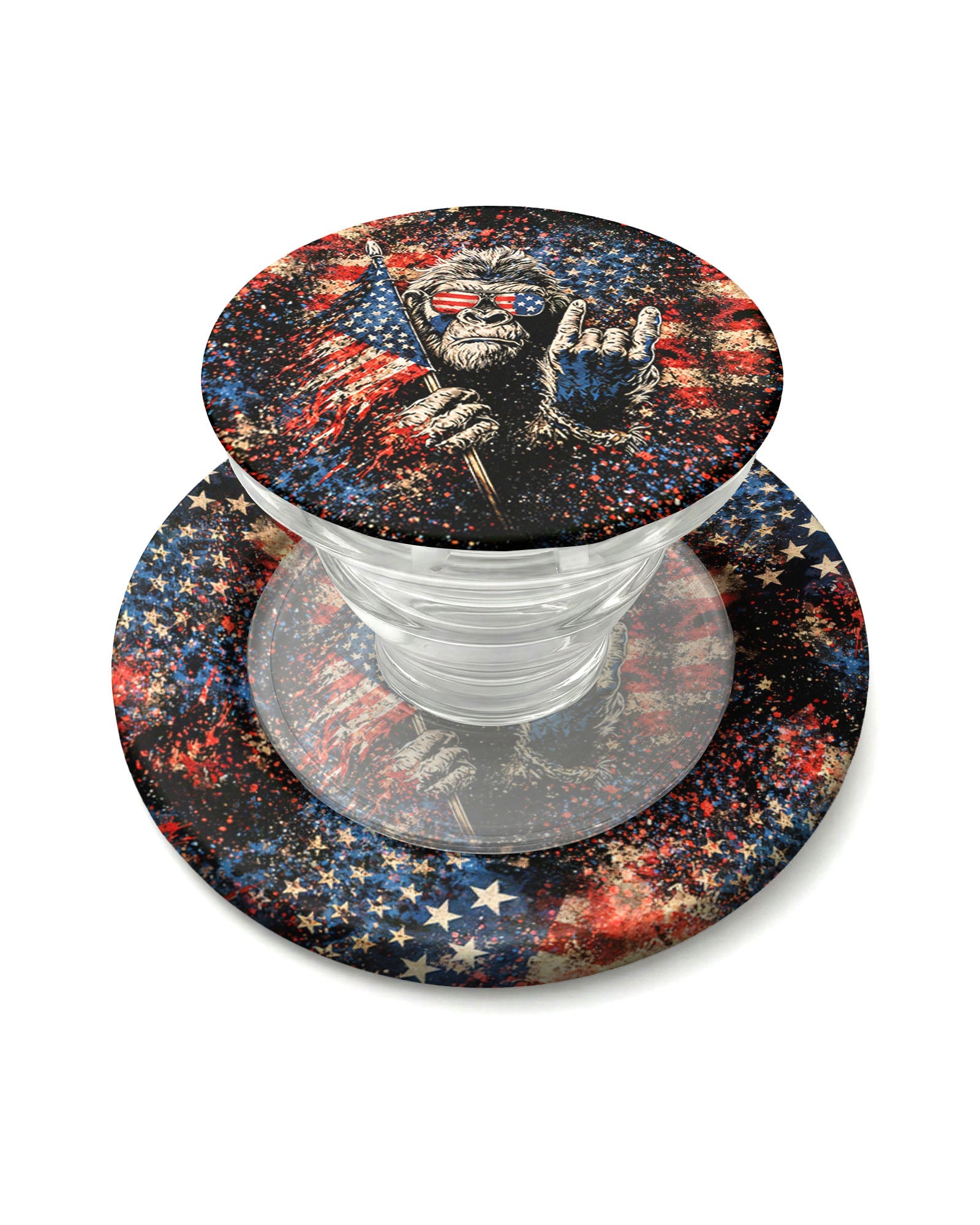 BIGFOOT GRUNGE STARS AND STRIPES MAGSAFE PHONE GRIP  - TLHG0805265