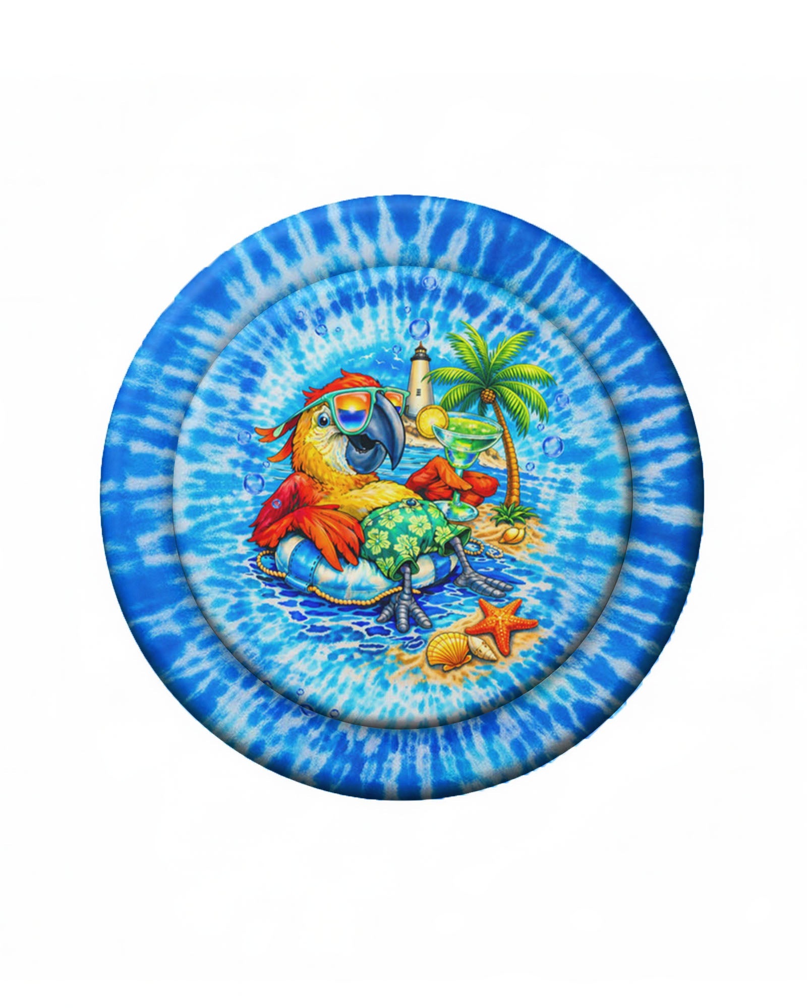 I'M ON ISLAND TIME PARROT SWIRL MAGSAFE PHONE GRIP   - TLTW1304262