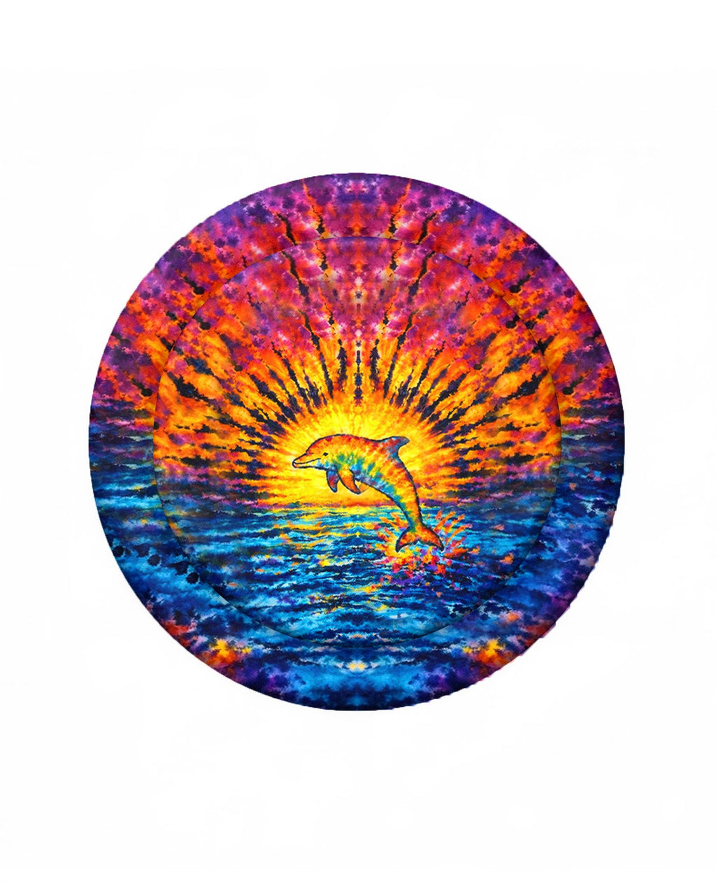 DOLPHIN SUNSET WATERCOLOR PATTERN MAGSAFE PHONE GRIP   - TLHN2104264