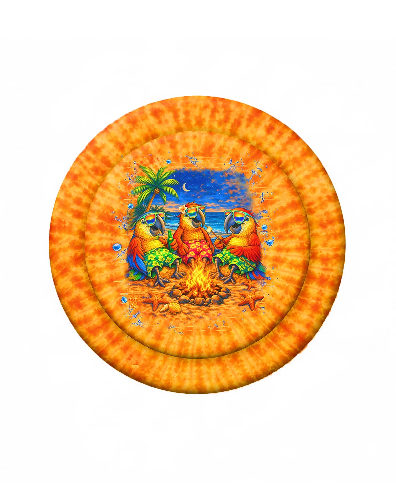 I'M ON ISLAND TIME PARROT SWIRL MAGSAFE  PHONE GRIP  - TLHN1405264