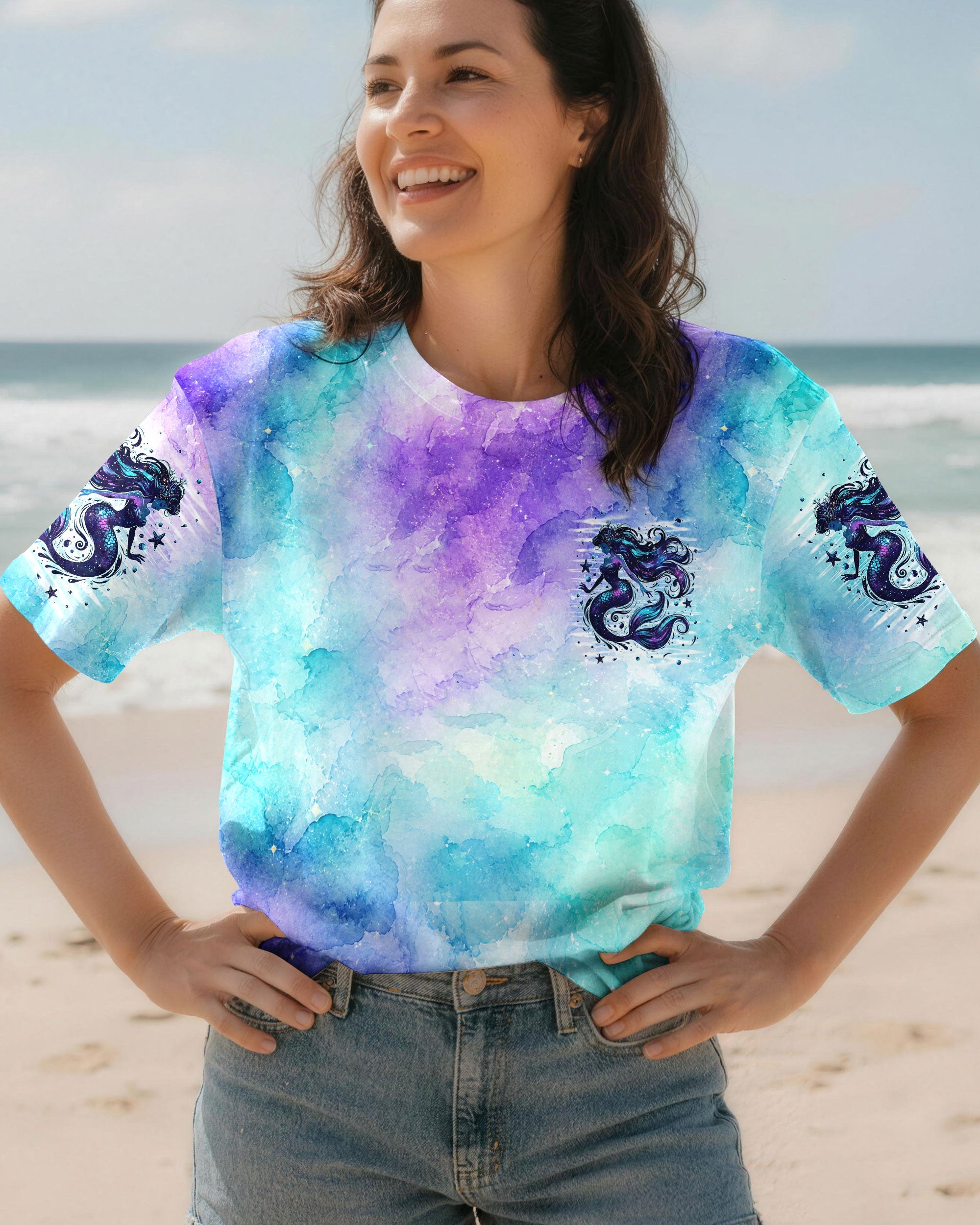 AND TO THE OCEAN I GO MERMAID ALL OVER PRINT - TYLN0707262