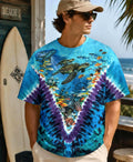 TURTLES UNDERSEA V PATTERN  ALL OVER PRINT - TLHG1006262
