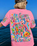 WAVES AND WONDER TURTLE ALL OVER PRINT -TYLN1506261