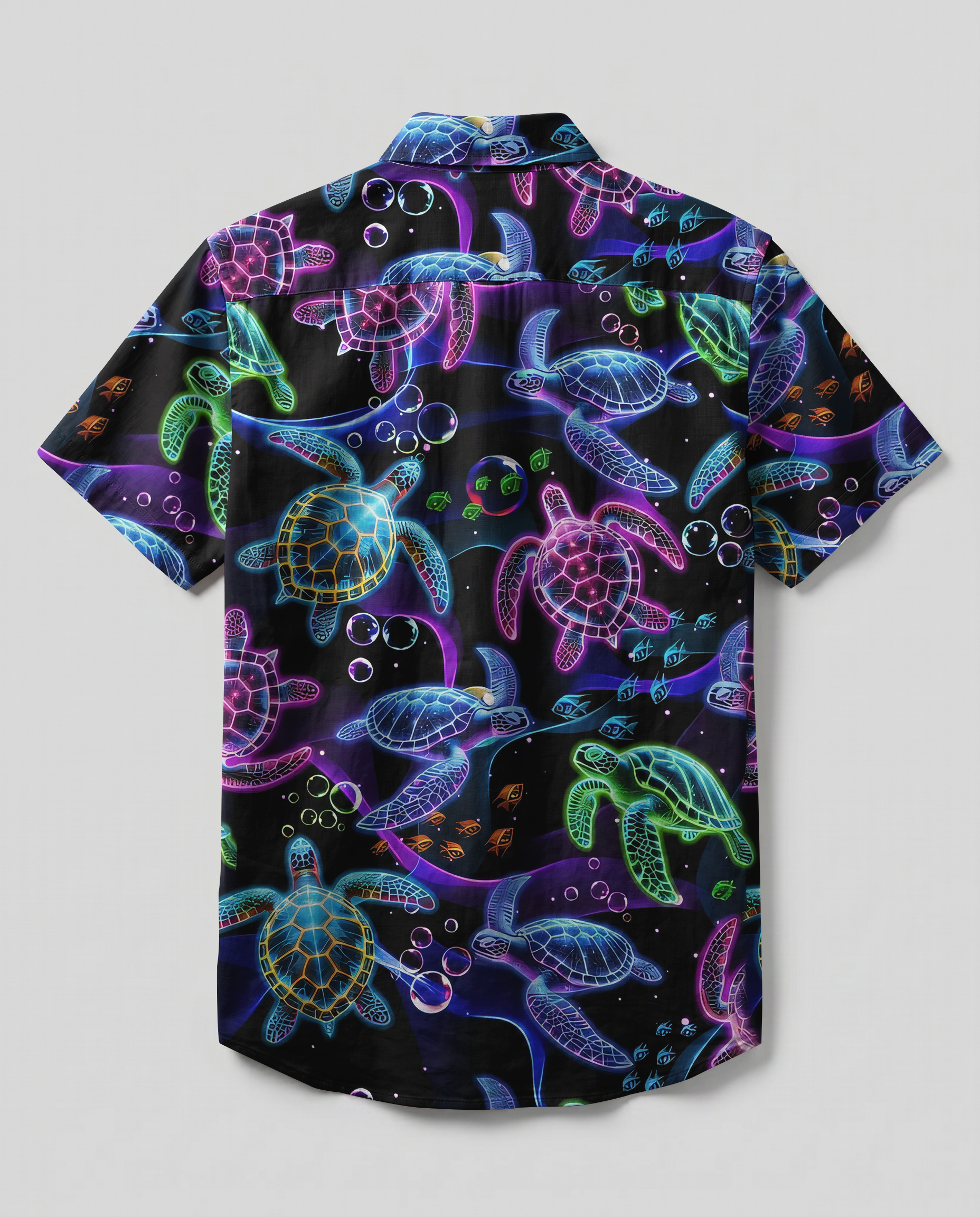 SEA TURTLES BUTTON-DOWN COLLAR SHIRT - TYQY0806261