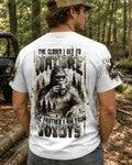 THE CLOSER I GET TO NATURE BIGFOOT ALL OVER PRINT - TLHG0106262