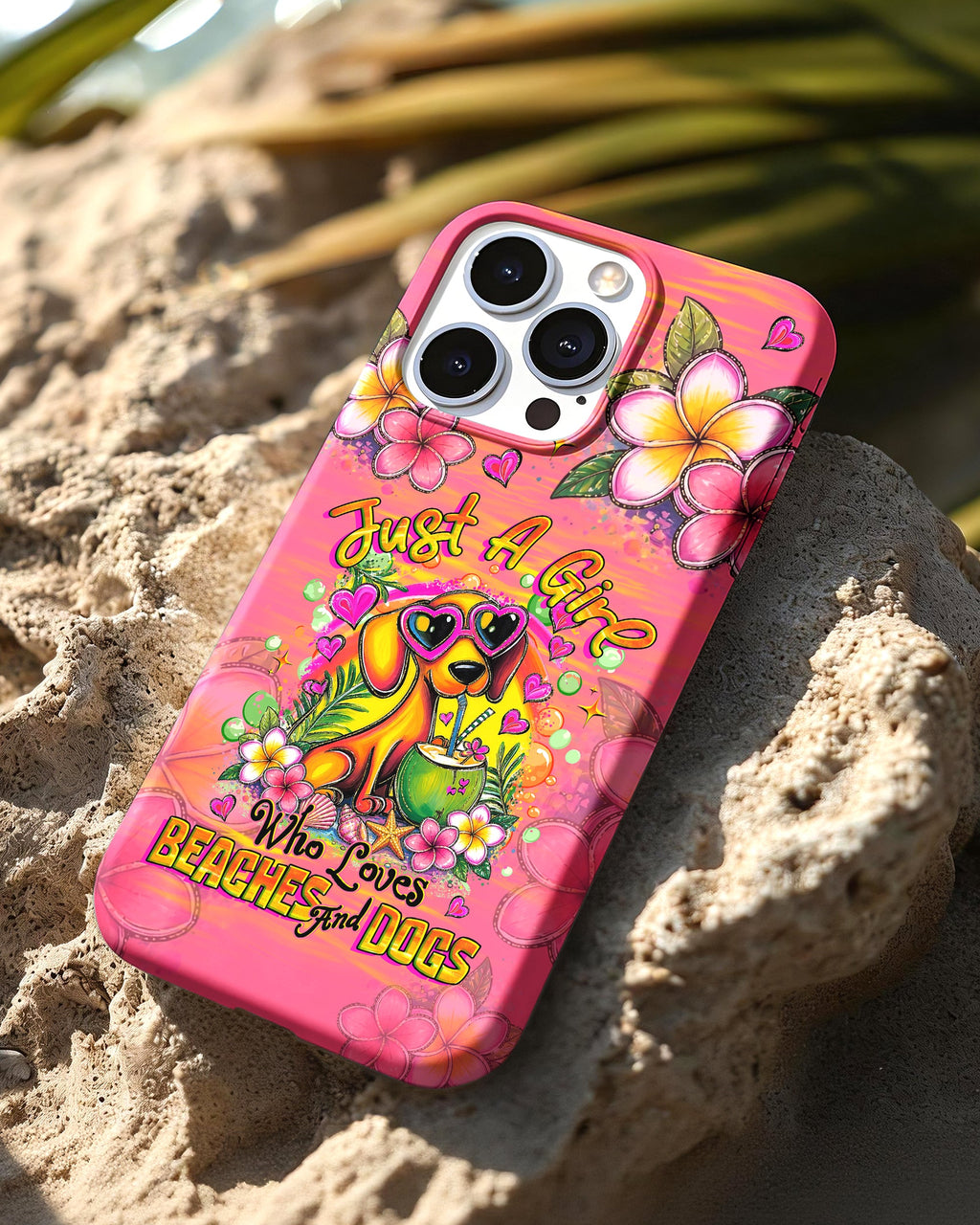 JUST A GIRL WHO LOVES DACHSHUND DOG PHONE CASE  - TLHG2005264