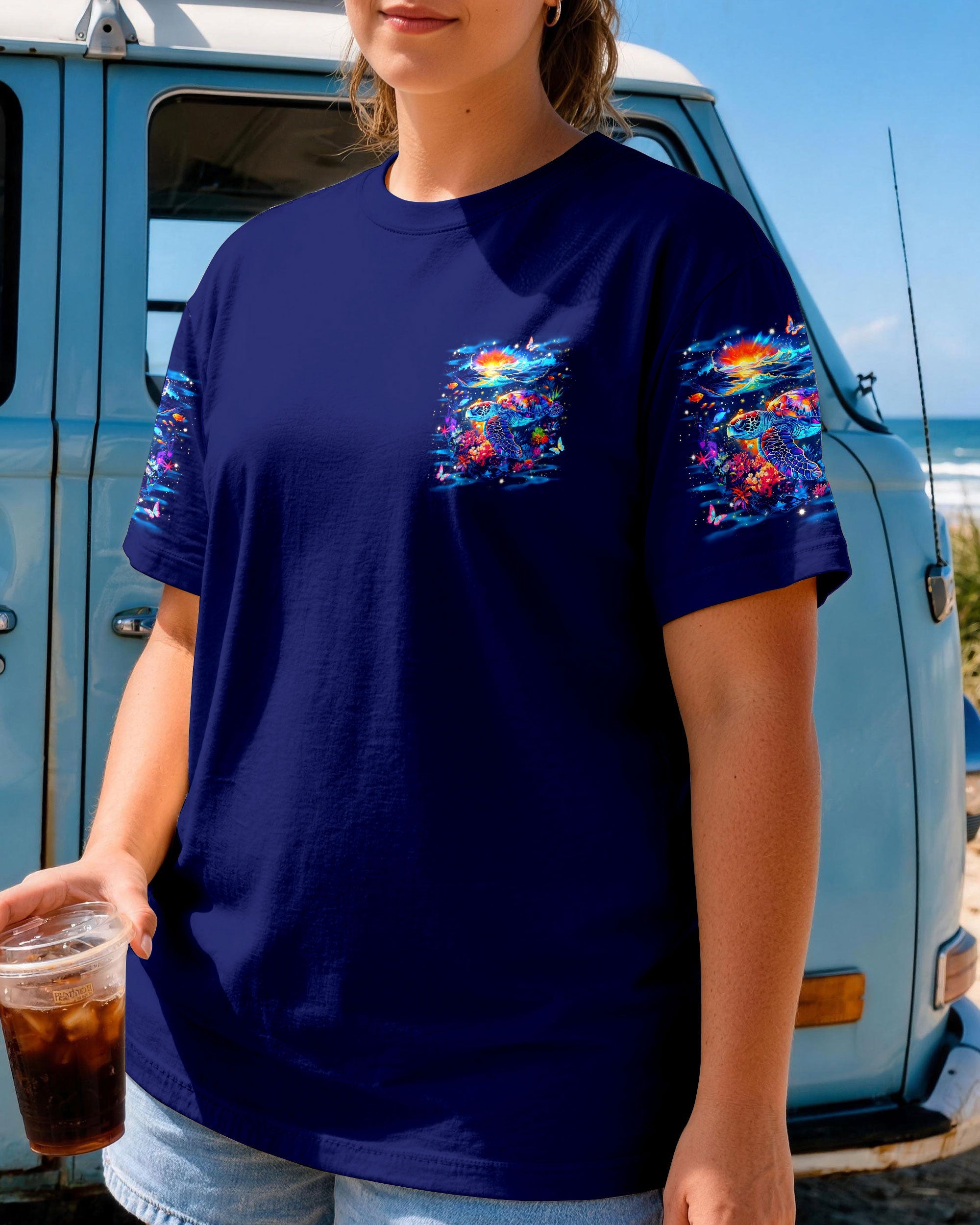 SALTWATER HEALS EVERYTHING TURTLE ALL OVER PRINT - TYLN0207262