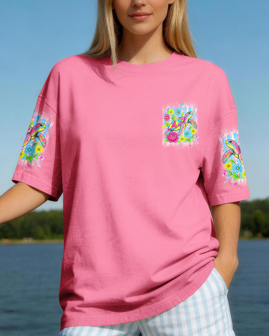 SALTWATER HEALS EVERYTHING TURTLE ALL OVER PRINT - TYLN2505262