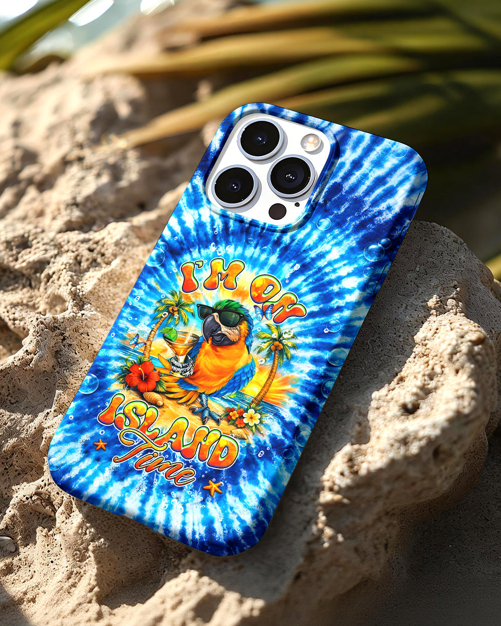 I'M ON ISLAND TIME PARROT  PHONE CASE  - TLHG1604261