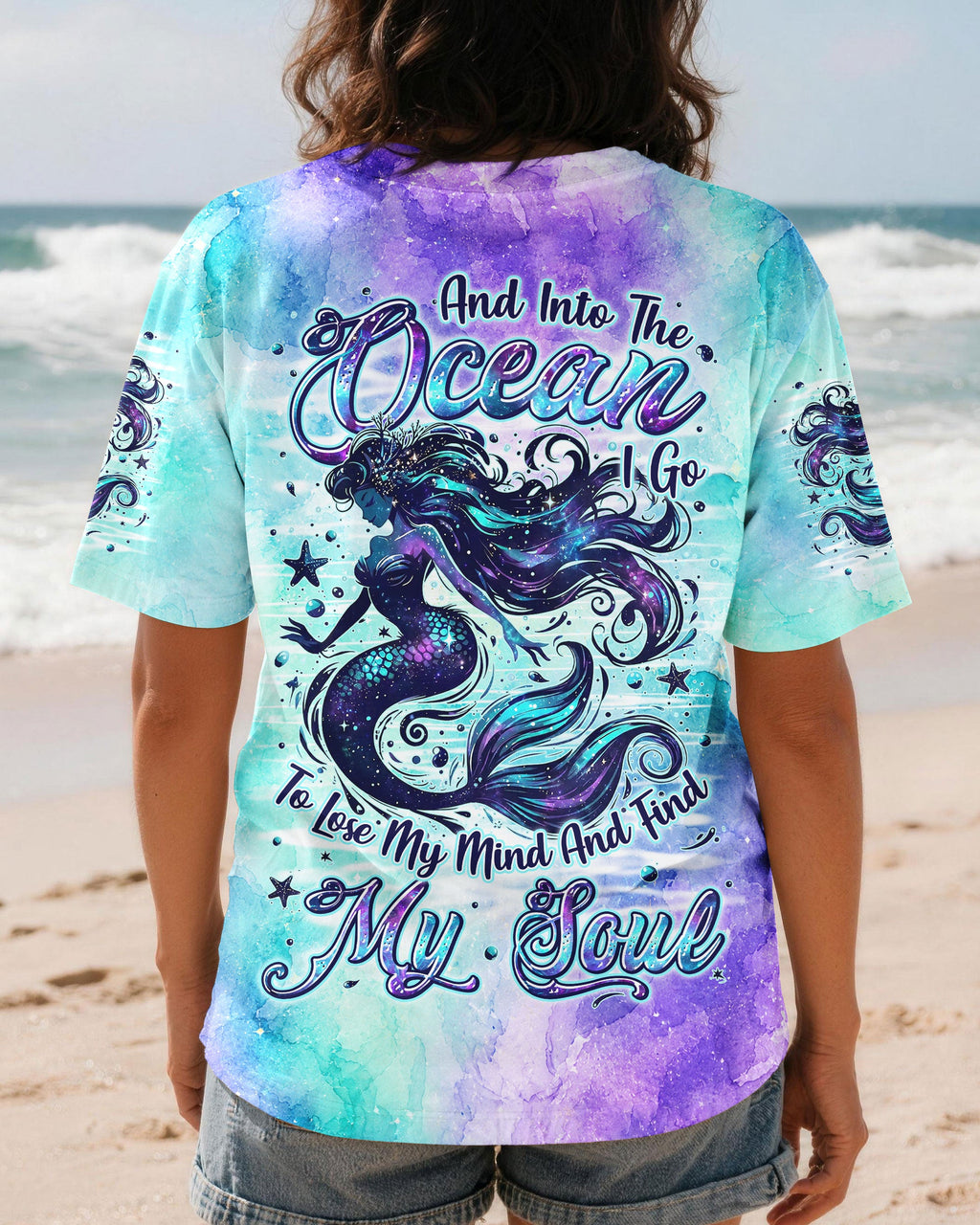 AND TO THE OCEAN I GO MERMAID ALL OVER PRINT - TYLN0707262