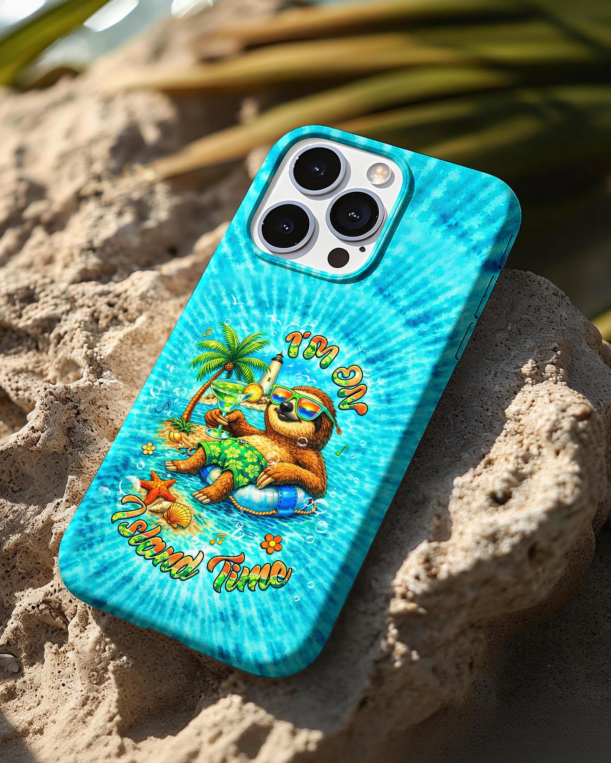 I'M ON ISLAND TIME SLOTH   PHONE CASE  - TLHG1205264
