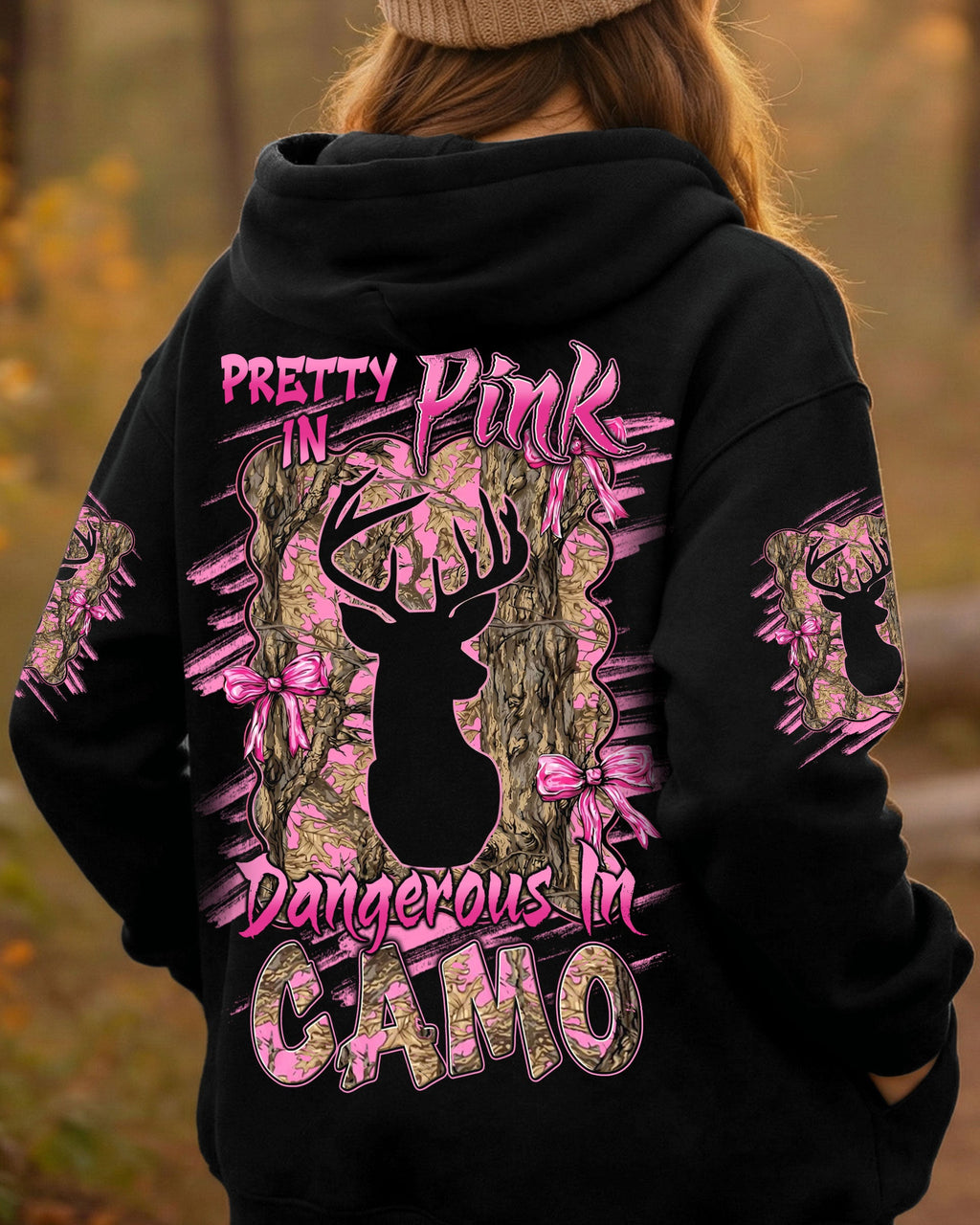 PRETTY IN PINK DANGEROUS IN CAMO ALL OVER PRINT - TYLN1006261