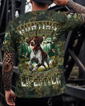 HUNTING IS NOT A HOBBY GERMAN SHORTHAIRED POINTER DOG ALL OVER PRINT - TYLN2905261