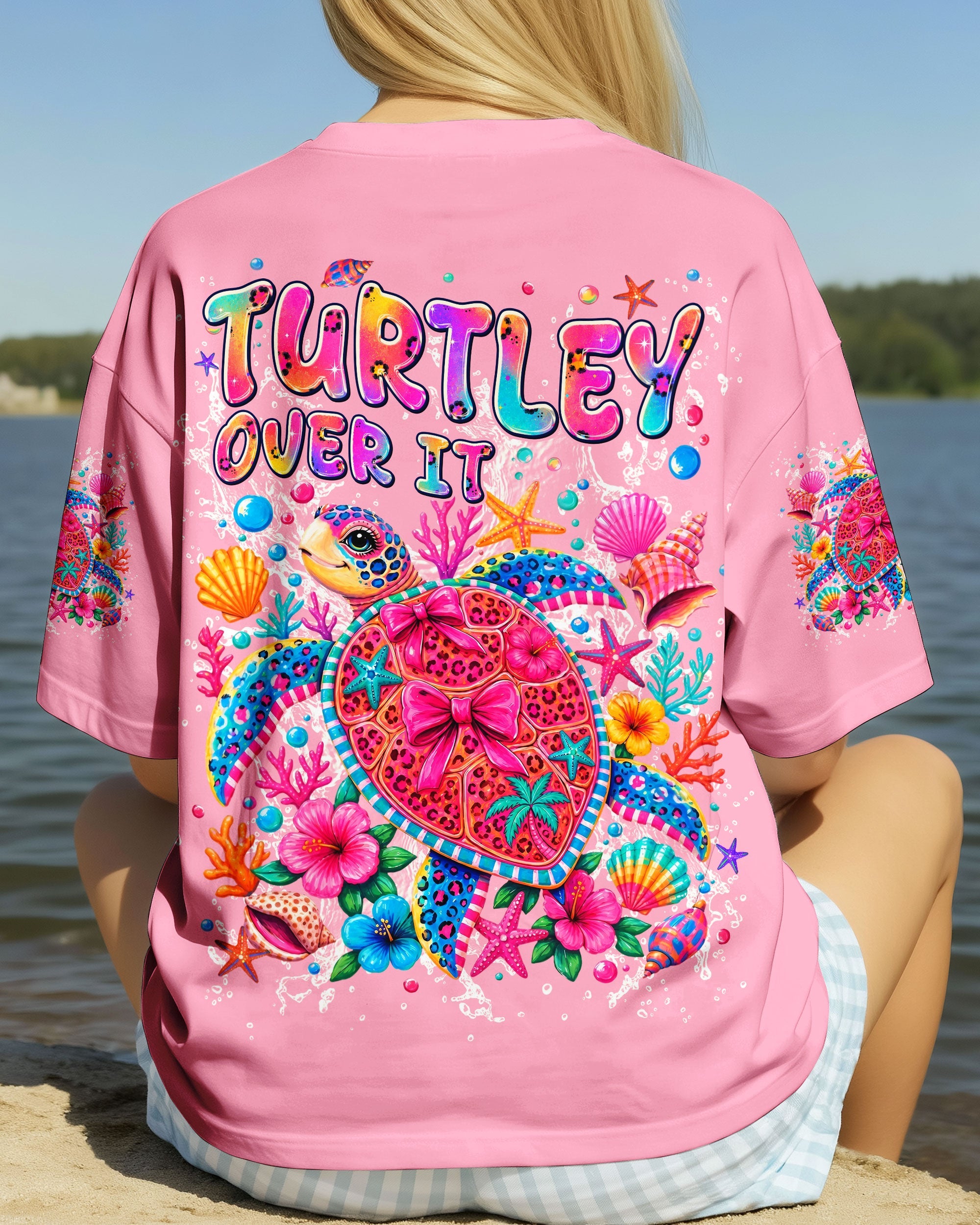 TURTLEY OVER IT ALL OVER PRINT - TYLN1206262