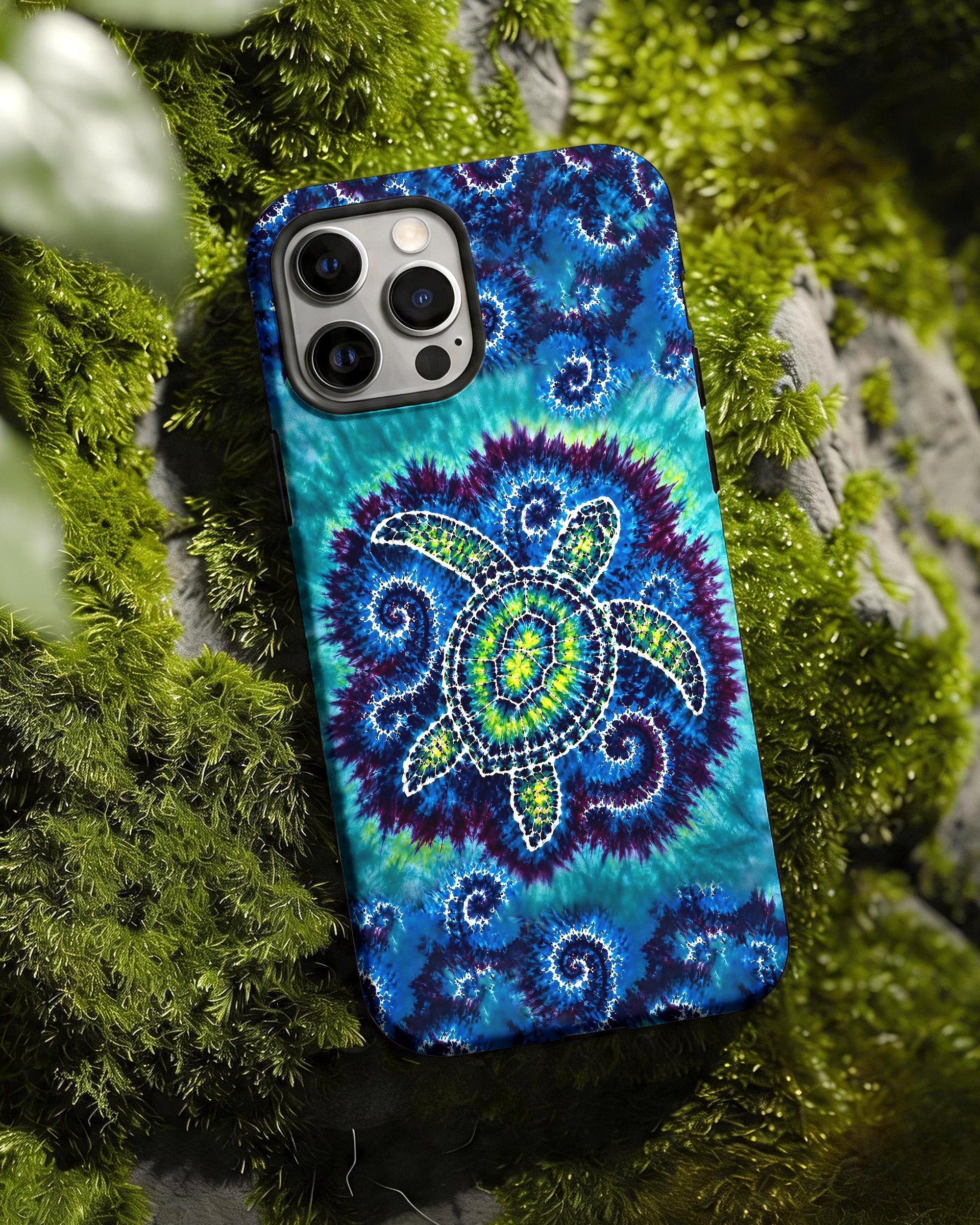 SEA TURTLE WAVES SWIRL PHONE CASE - TLHG1206264