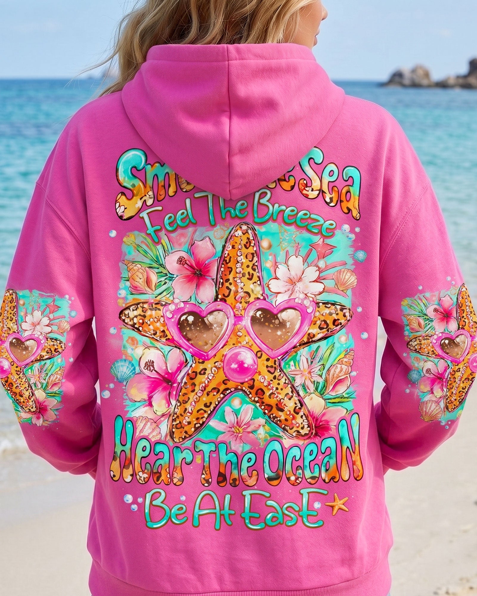 SMELL THE SEA STARFISH ALL OVER PRINT - TYQY0807262