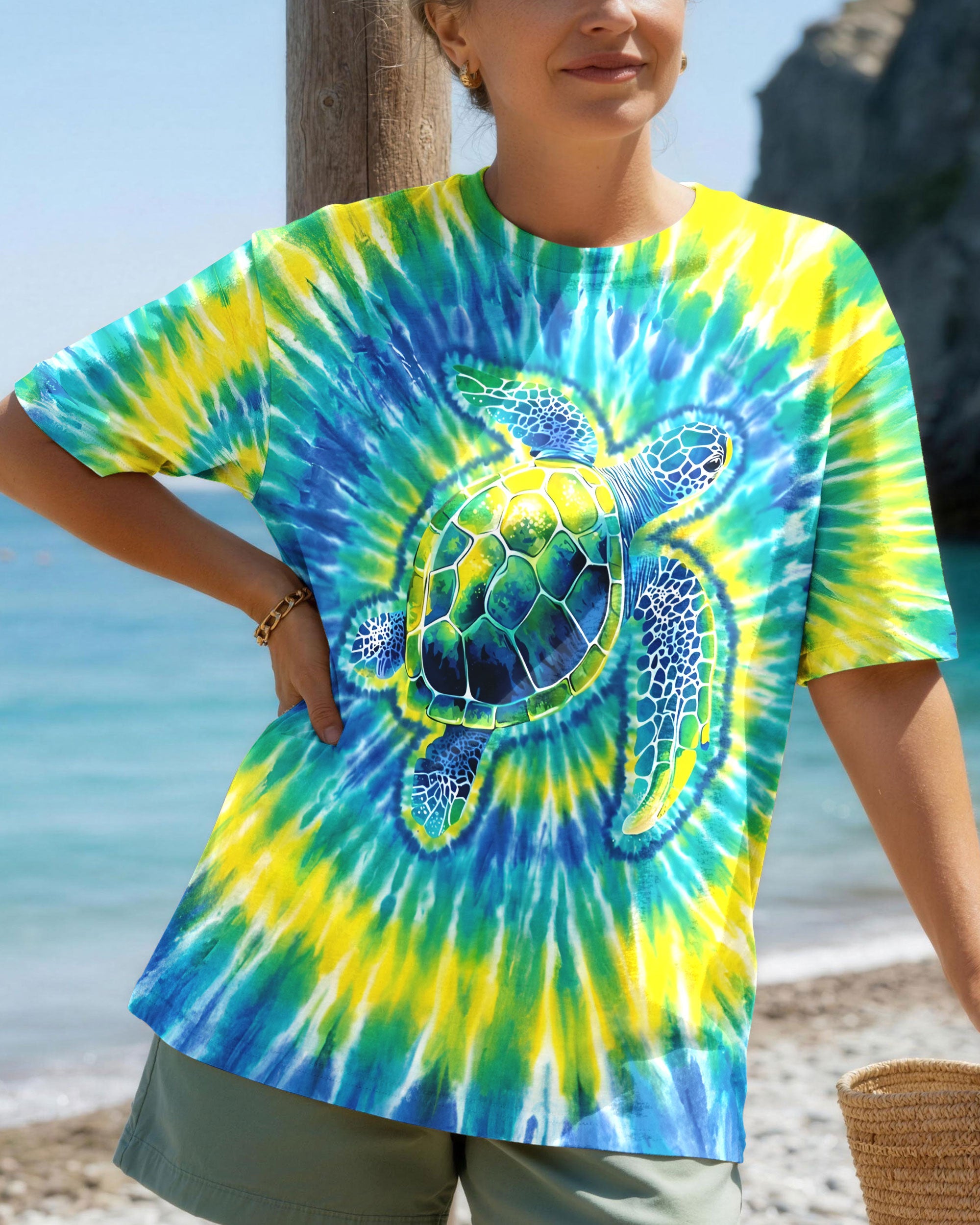 OCEAN SPIRIT TURTLE ALL OVER PRINT - TYLN0605263