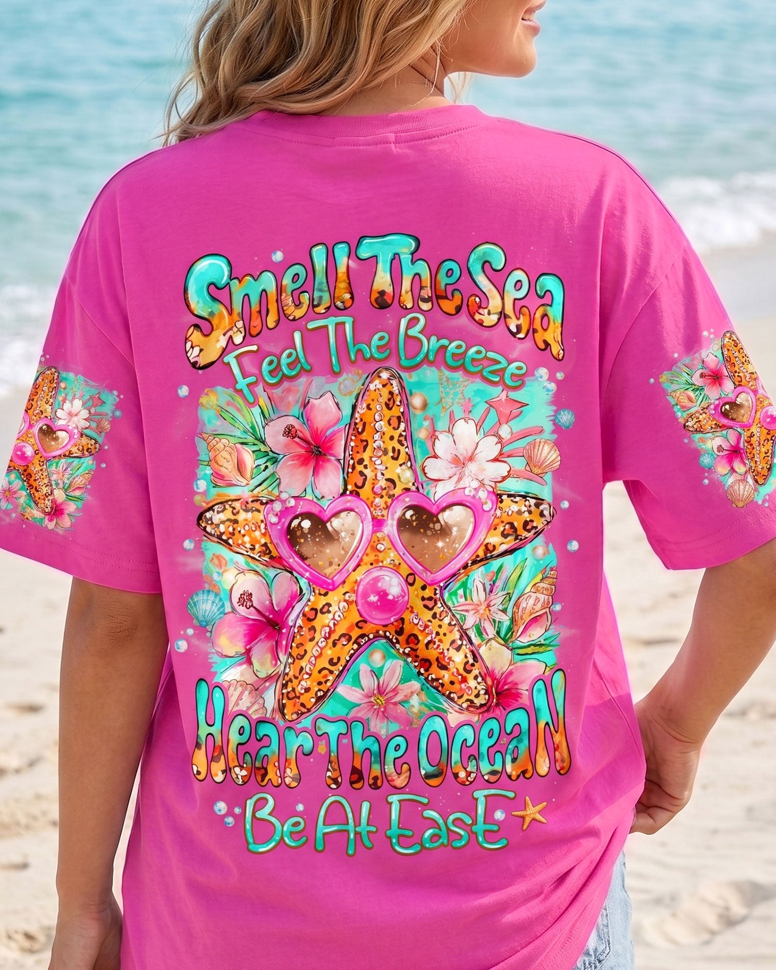 SMELL THE SEA STARFISH ALL OVER PRINT - TYQY0807262