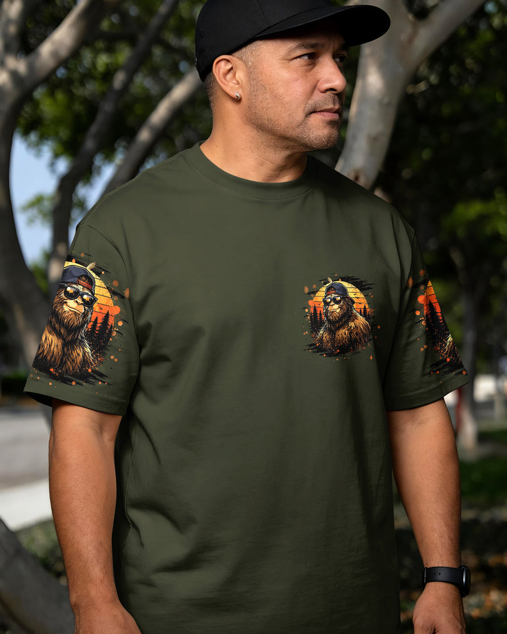 DADSQUATCH BIGFOOT ALL OVER PRINT - TLHG2905262