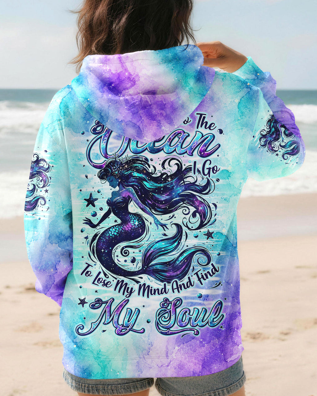 AND TO THE OCEAN I GO MERMAID ALL OVER PRINT - TYLN0707262