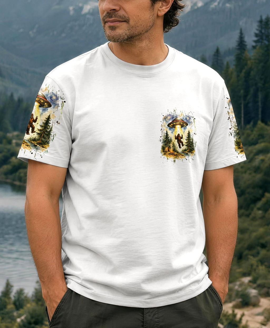 GOTTA GO VIBES ARE OFF BIGFOOT ALL OVER PRINT  - TLHG2206264