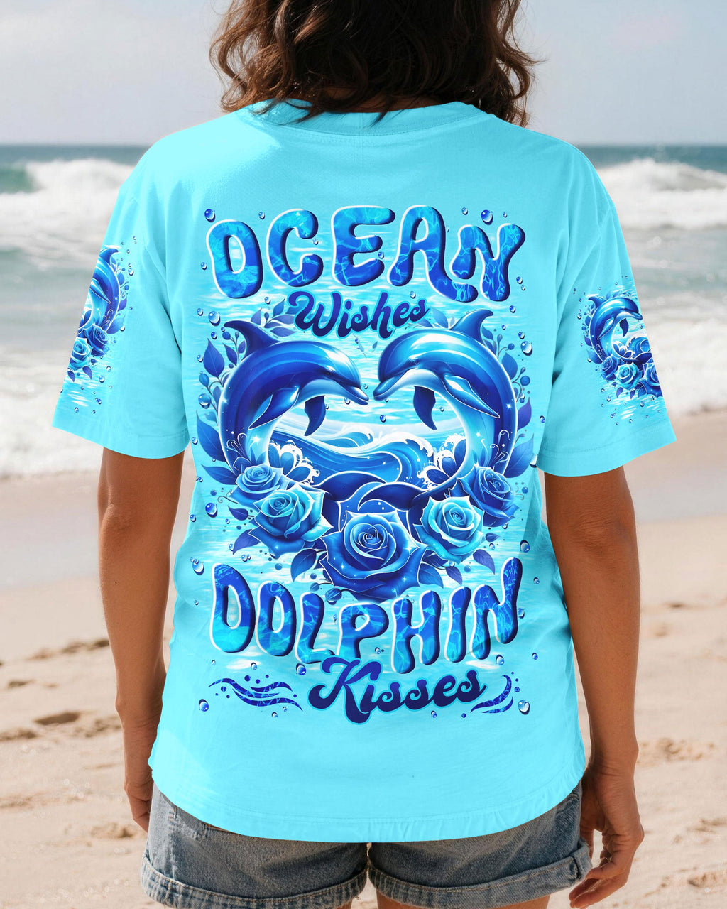 OCEAN WISHES DOLPHIN KISSES ALL OVER PRINT - TYLN2105261