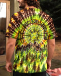 THOSE WHO WANDER WITH DOGS PAW PRINT COMPASS SWIRL ALL OVER PRINT  - TLHG0607261