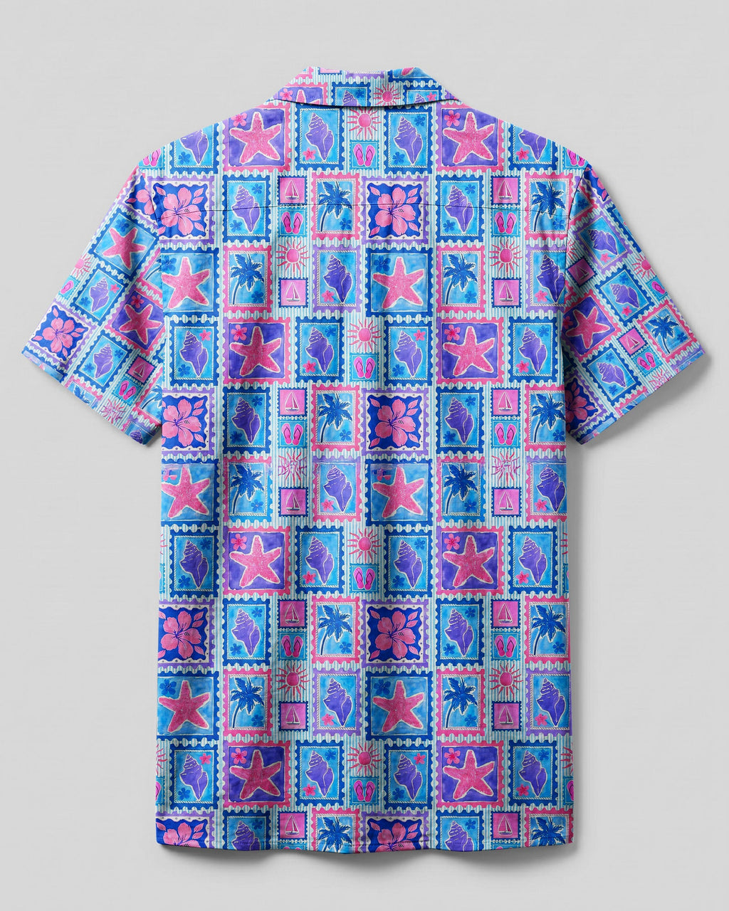 ISLAND BREEZE MEMORIES CAMP SHIRT - TYQY2206264