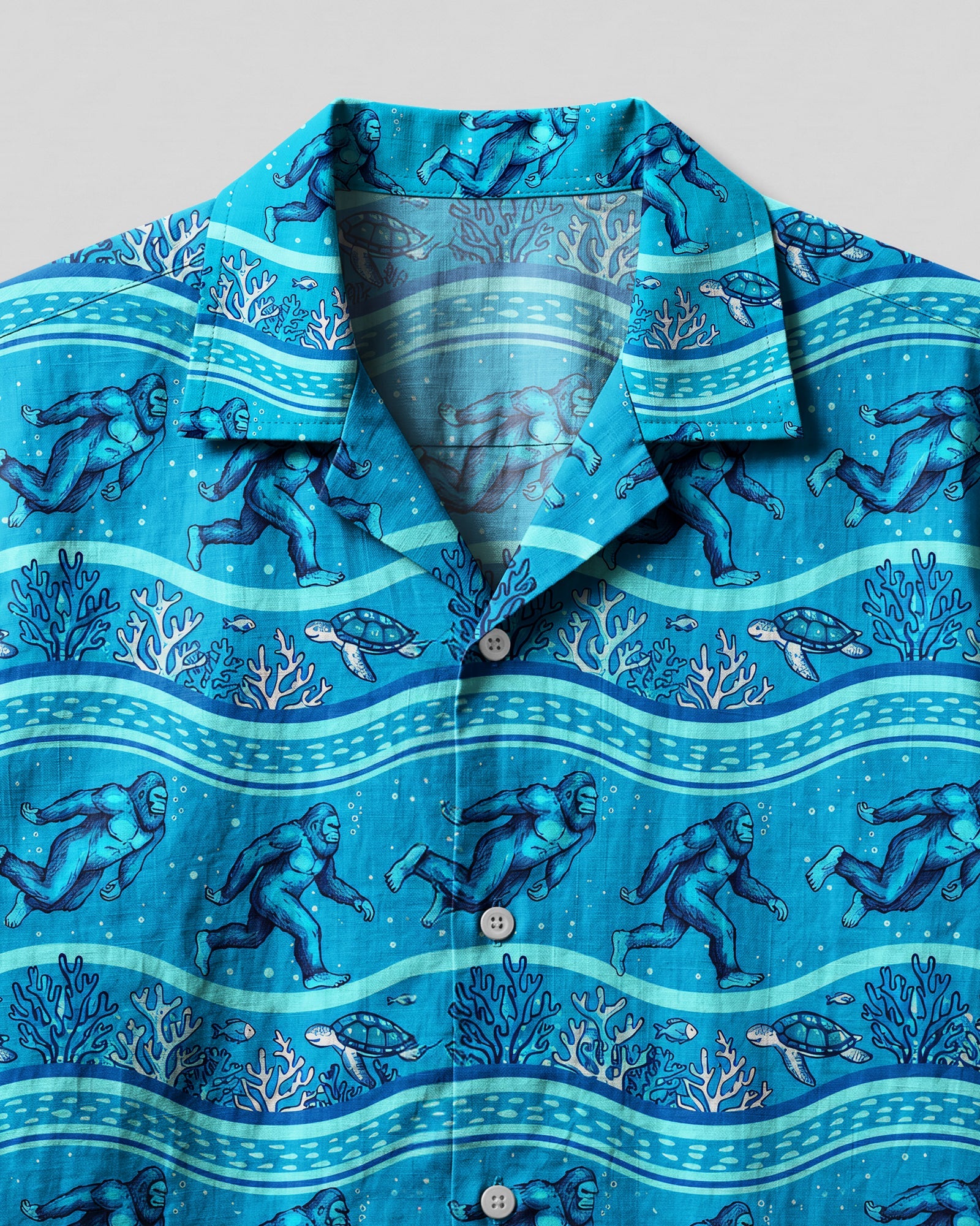 BIGFOOT REEF ADVENTURE CAMP SHIRT - TYQY0607262