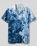 OCEAN WAVE TURTLES CAMP SHIRT - TYQY1706263