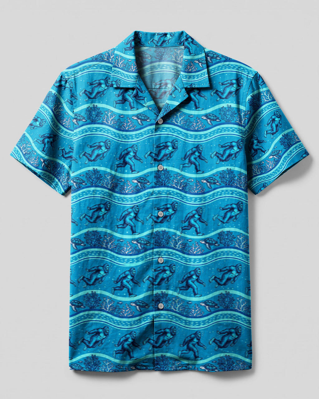 BIGFOOT REEF ADVENTURE CAMP SHIRT - TYQY0607262
