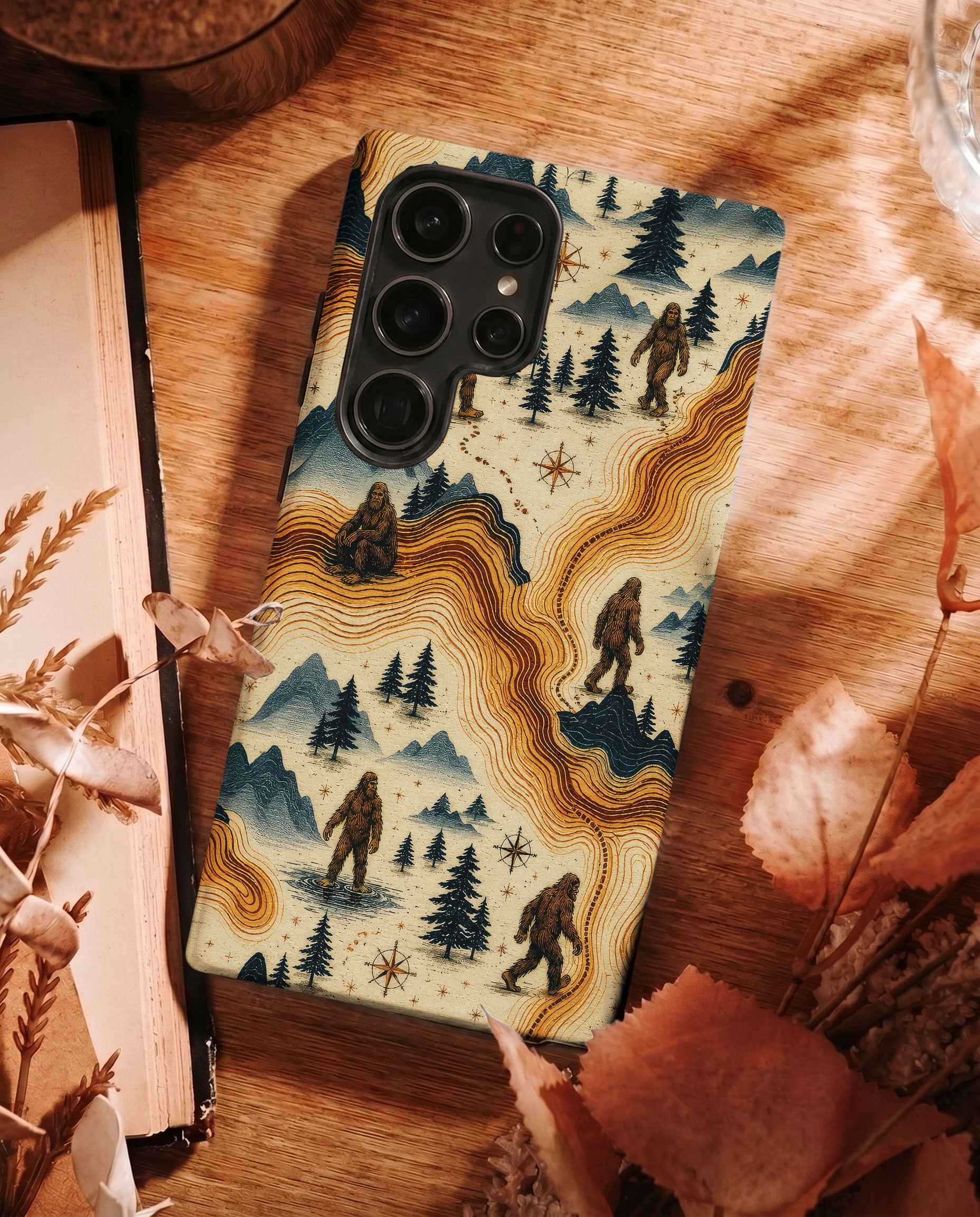 BIGFOOT VINTAGE LANDSCAPE PHONE CASE - TLNO0307261