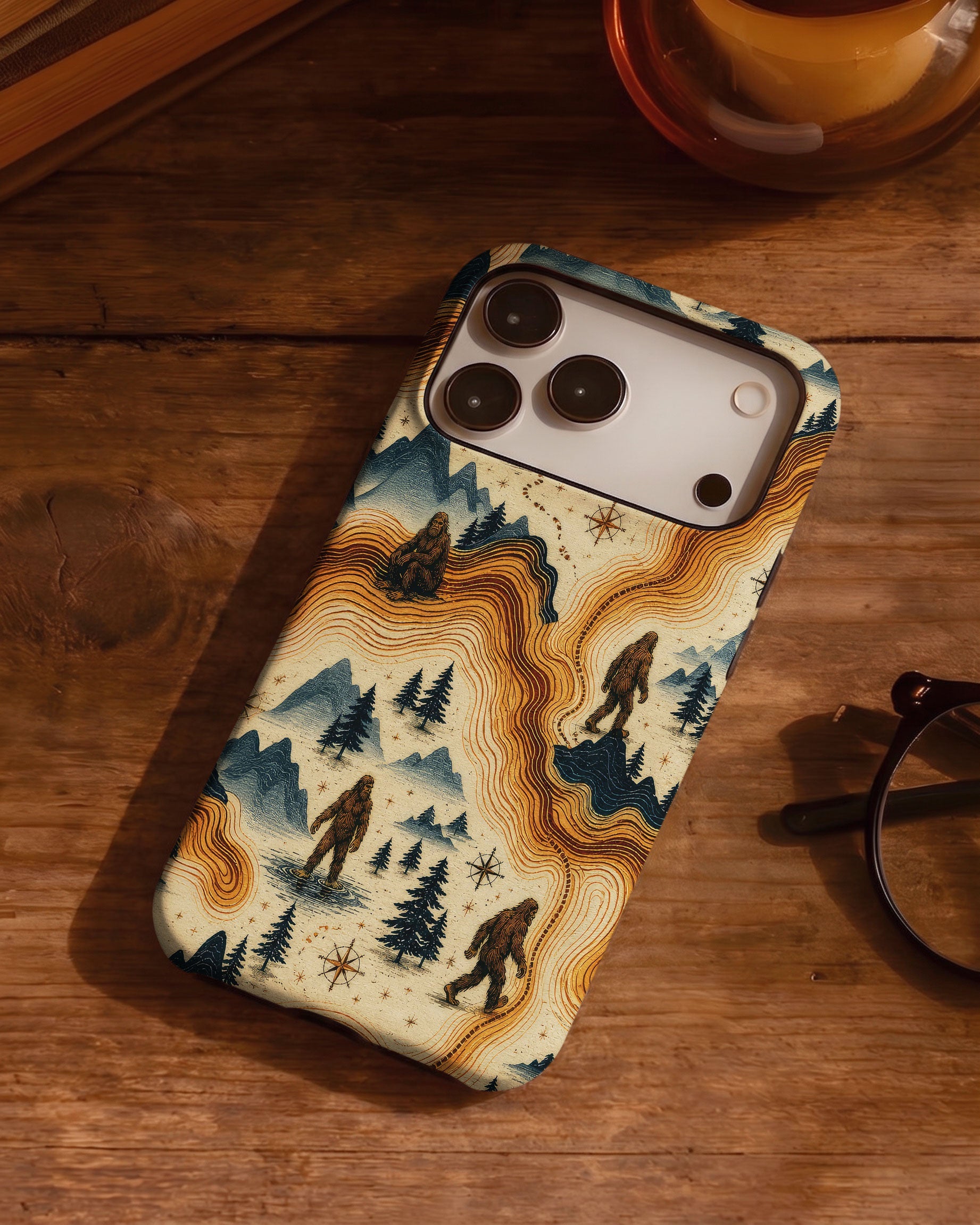 BIGFOOT VINTAGE LANDSCAPE PHONE CASE - TLNO0307261