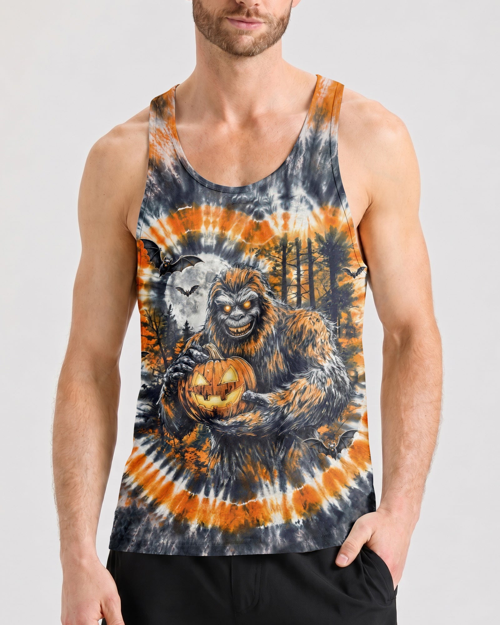 SCARY BIGFOOT HALLOWEEN ALL OVER PRINT - TLHG1707263