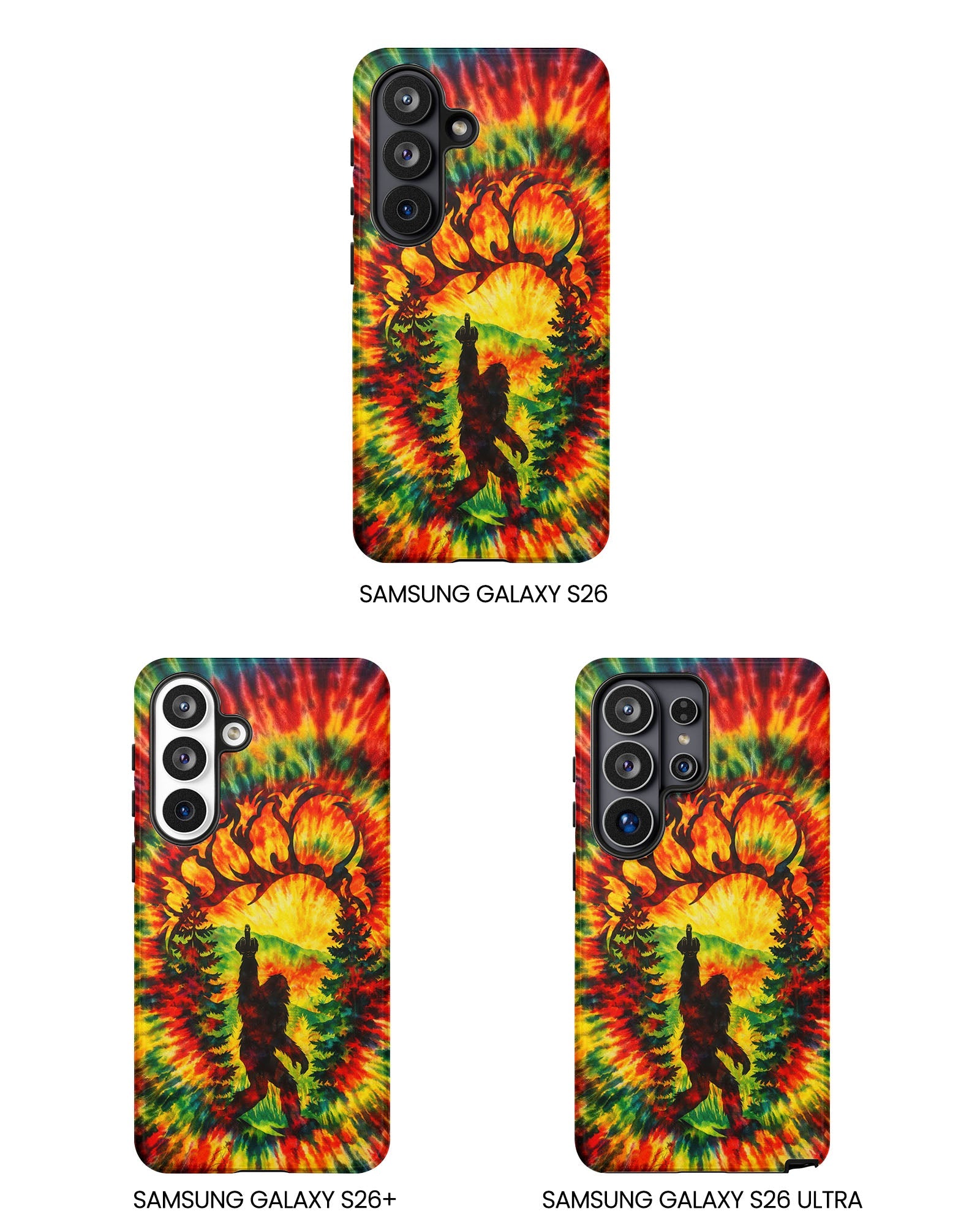 BIGFOOT FOOTPRINT SWIRL  PHONE CASE  - TLTW2605262