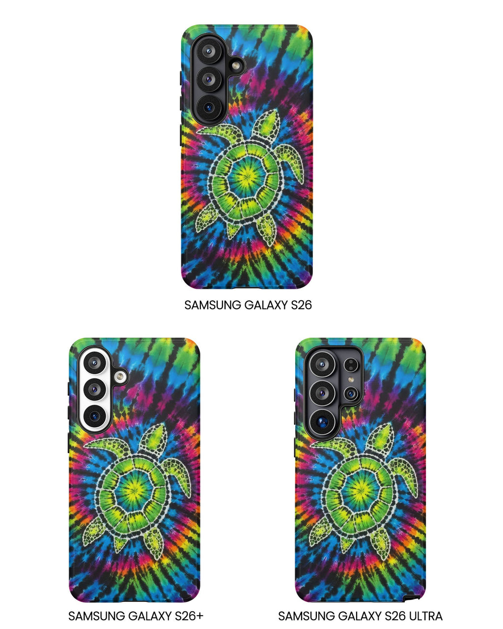 COLORFUL SEA TURTLE PHONE CASE  - TLTW2505262