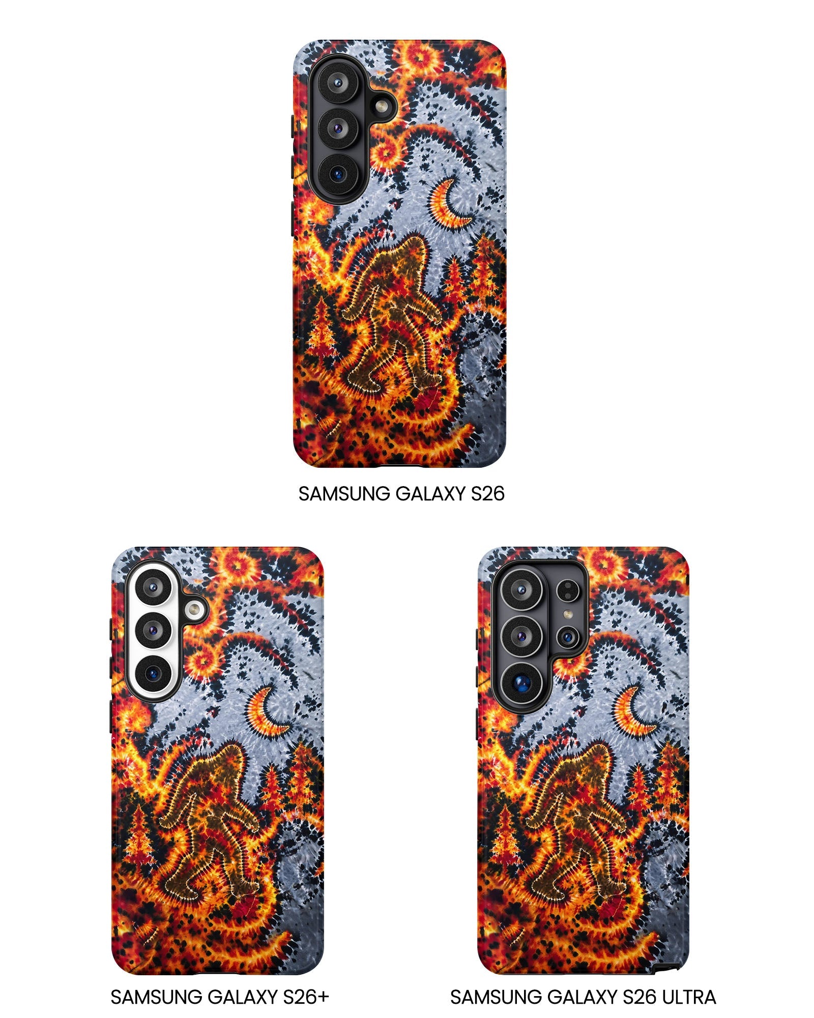 BIGFOOT IN FOREST CRESCENT MOON PHONE CASE  - TLHG2805264